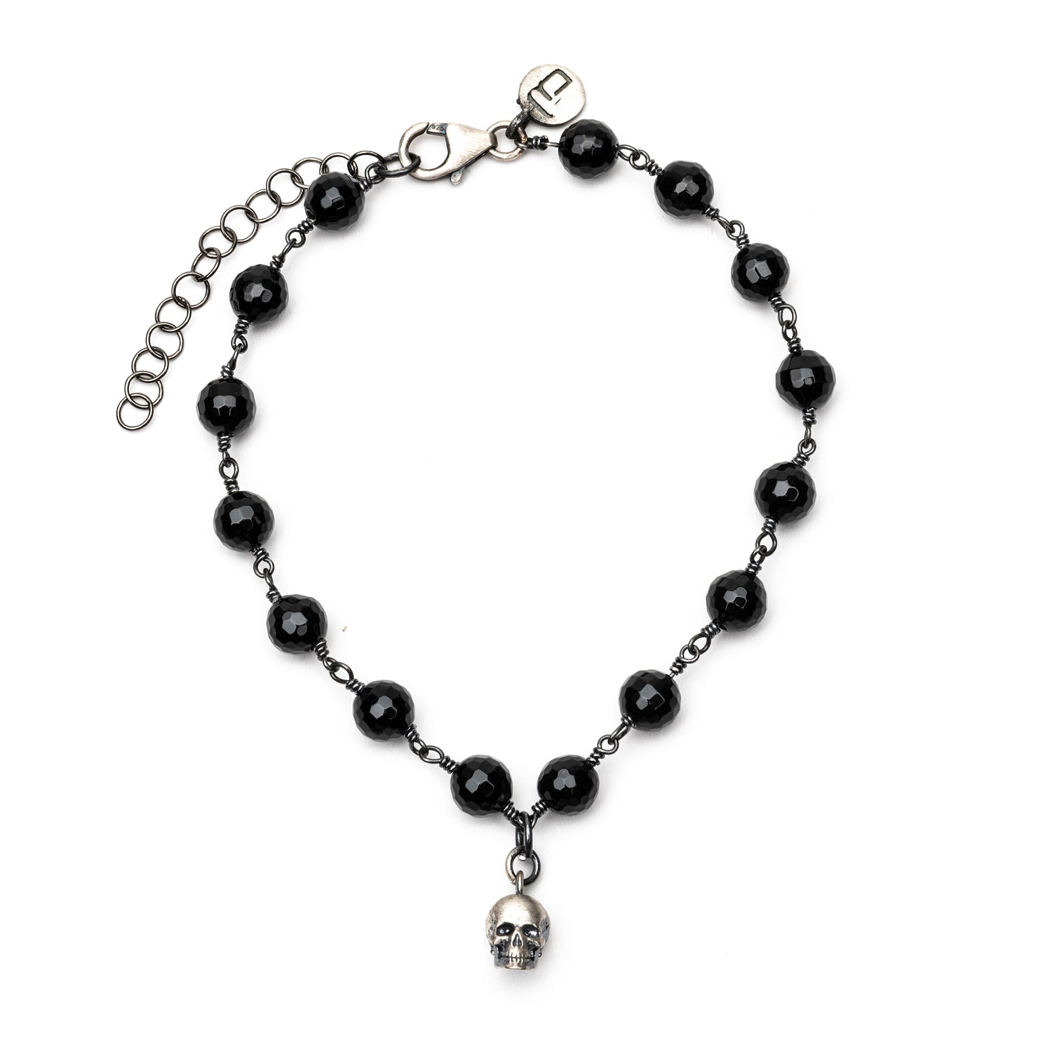 Pulsera Plata Calavera