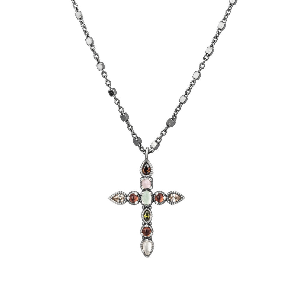Colgante plata cruz