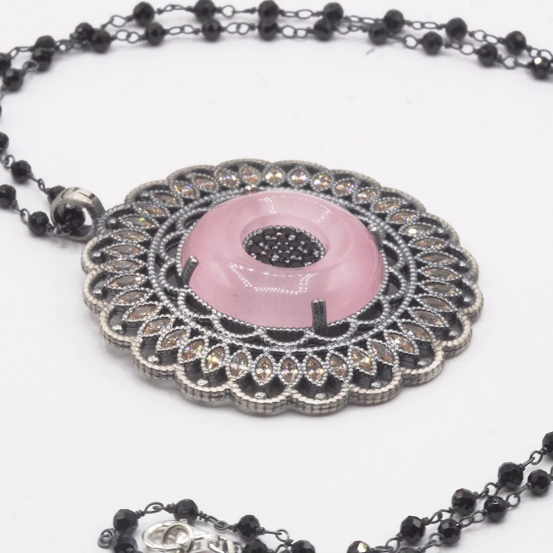 Colgante Grande Plata Aro