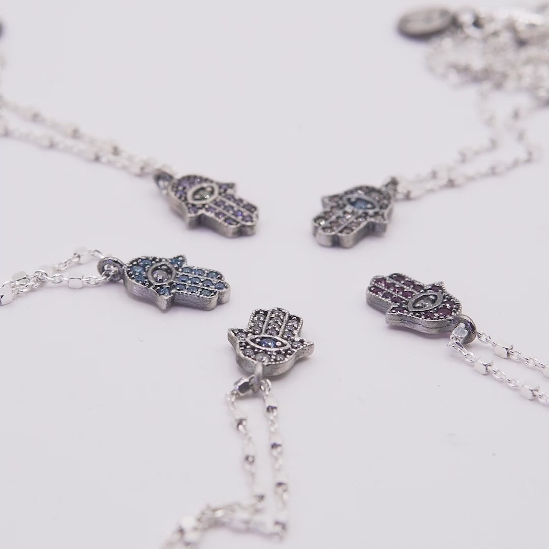 Colgante plata fátima mini