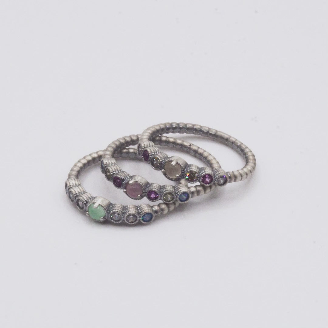 Anillo Plata Circonitas