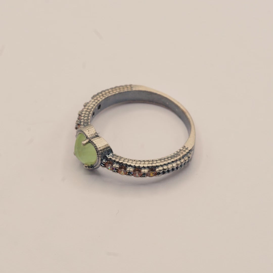 Anillo Plata Corazón
