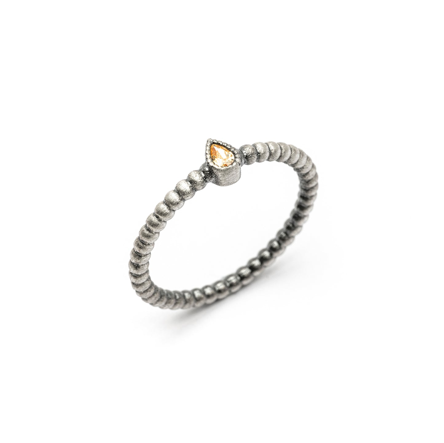 15511 ANILLO PLATA GOTA CIRCONITA CAVA