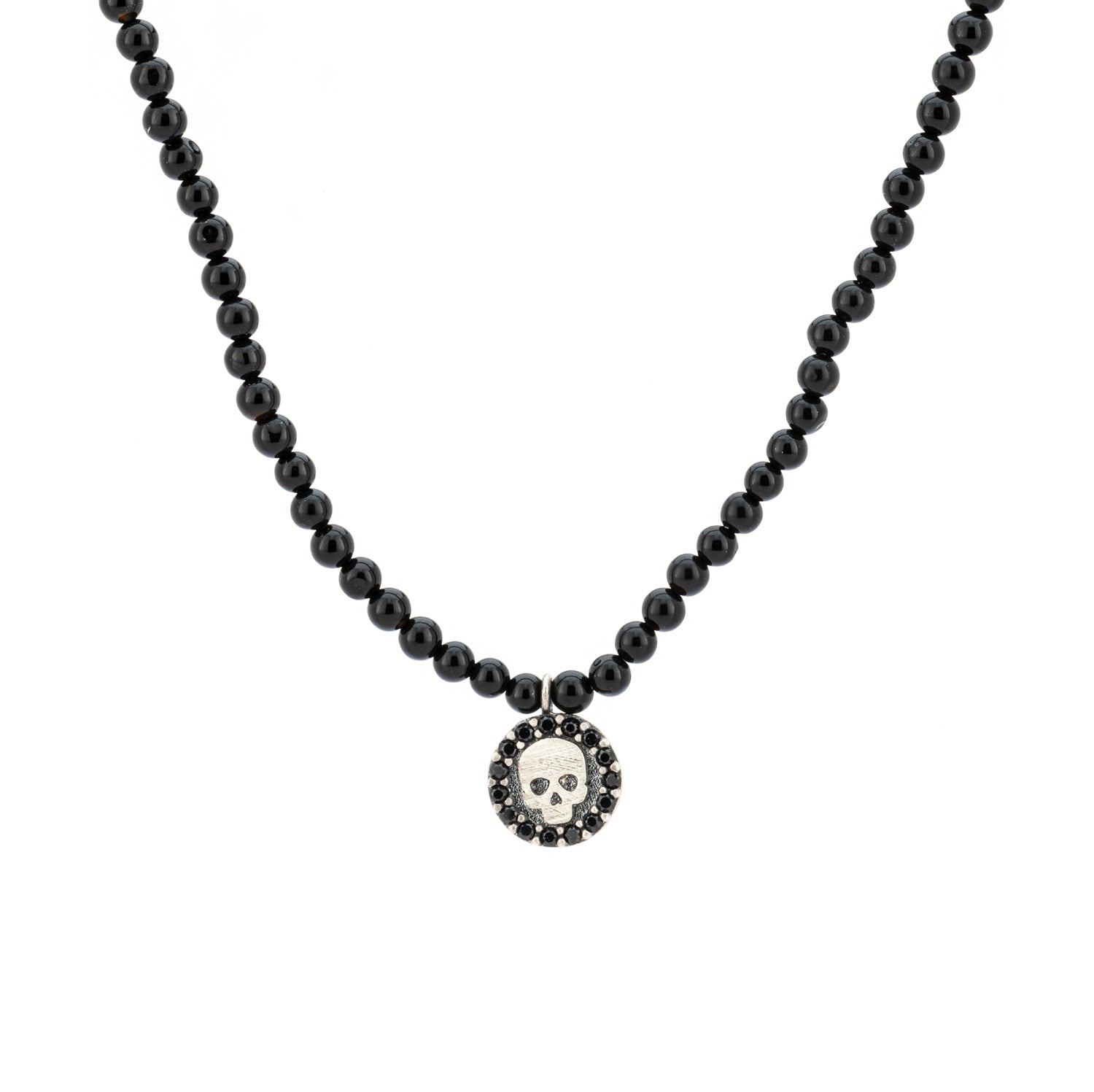 Colgante plata calavera