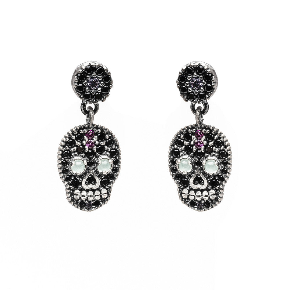 pendientes calavera
