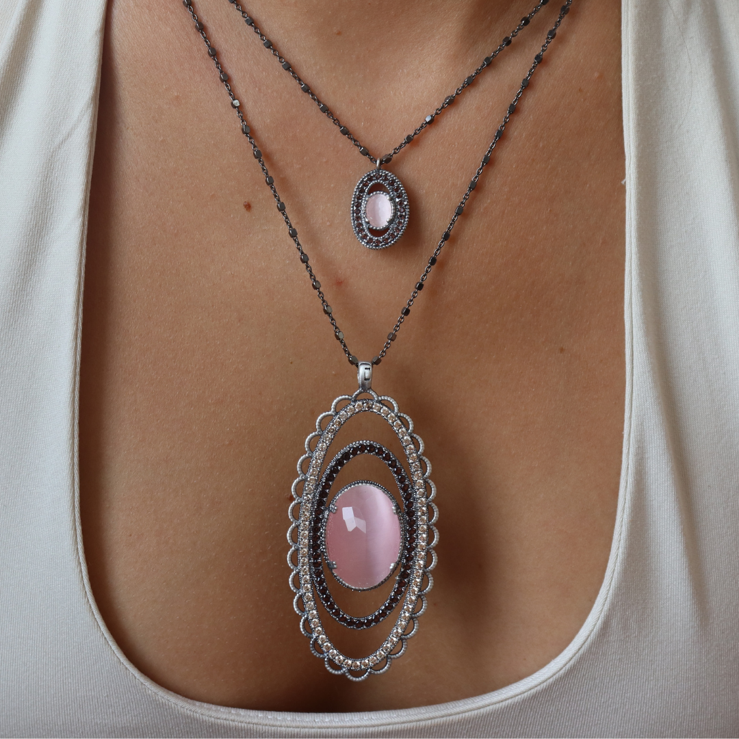 Colgante Plata Orla Circonitas