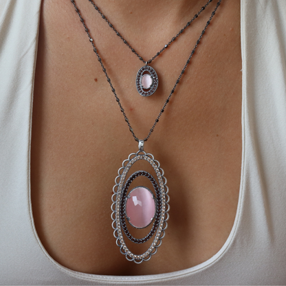 Colgante Plata Orla Circonitas