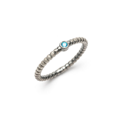 Anillo Plata Circonita