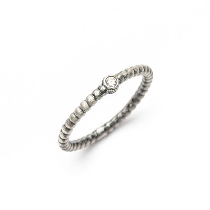 Anillo Plata Circonita