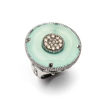 Anillo Plata Grande Aro