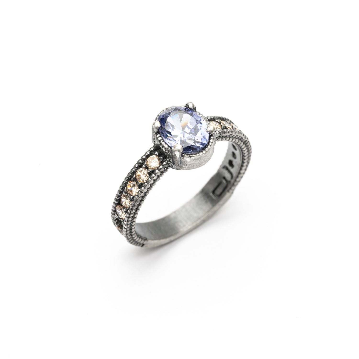 Anillo Plata Circonita