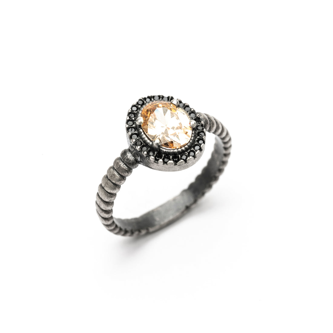 Anillo Plata Circonita