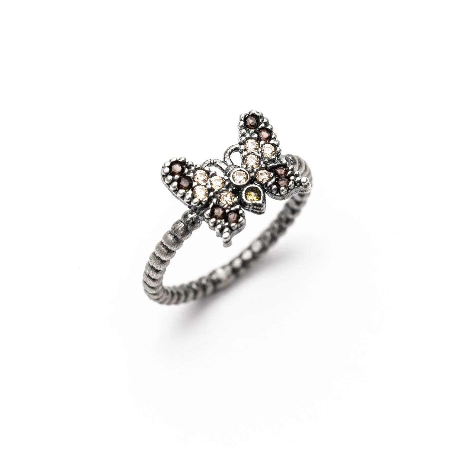 Anillo Plata Mariposa