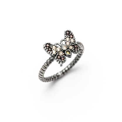 Anillo Plata Mariposa