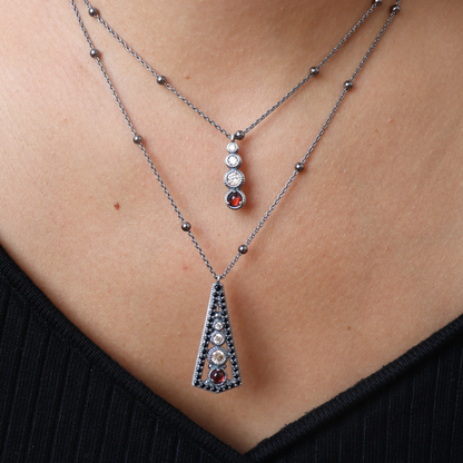 Colgante Plata Circonitas