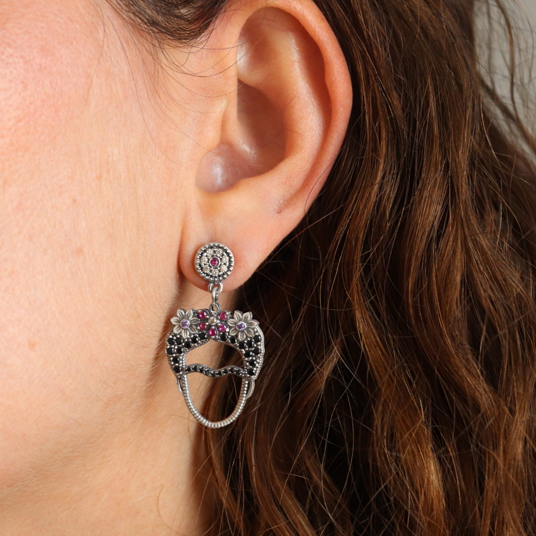 Pendientes Plata Frida