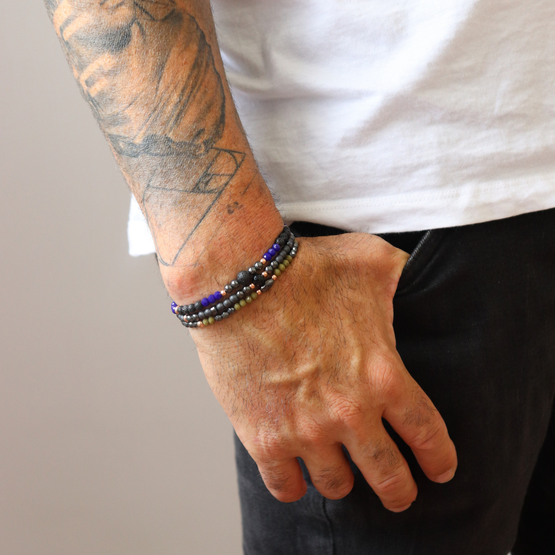 Pulsera Elástica Bolas Pequeñas