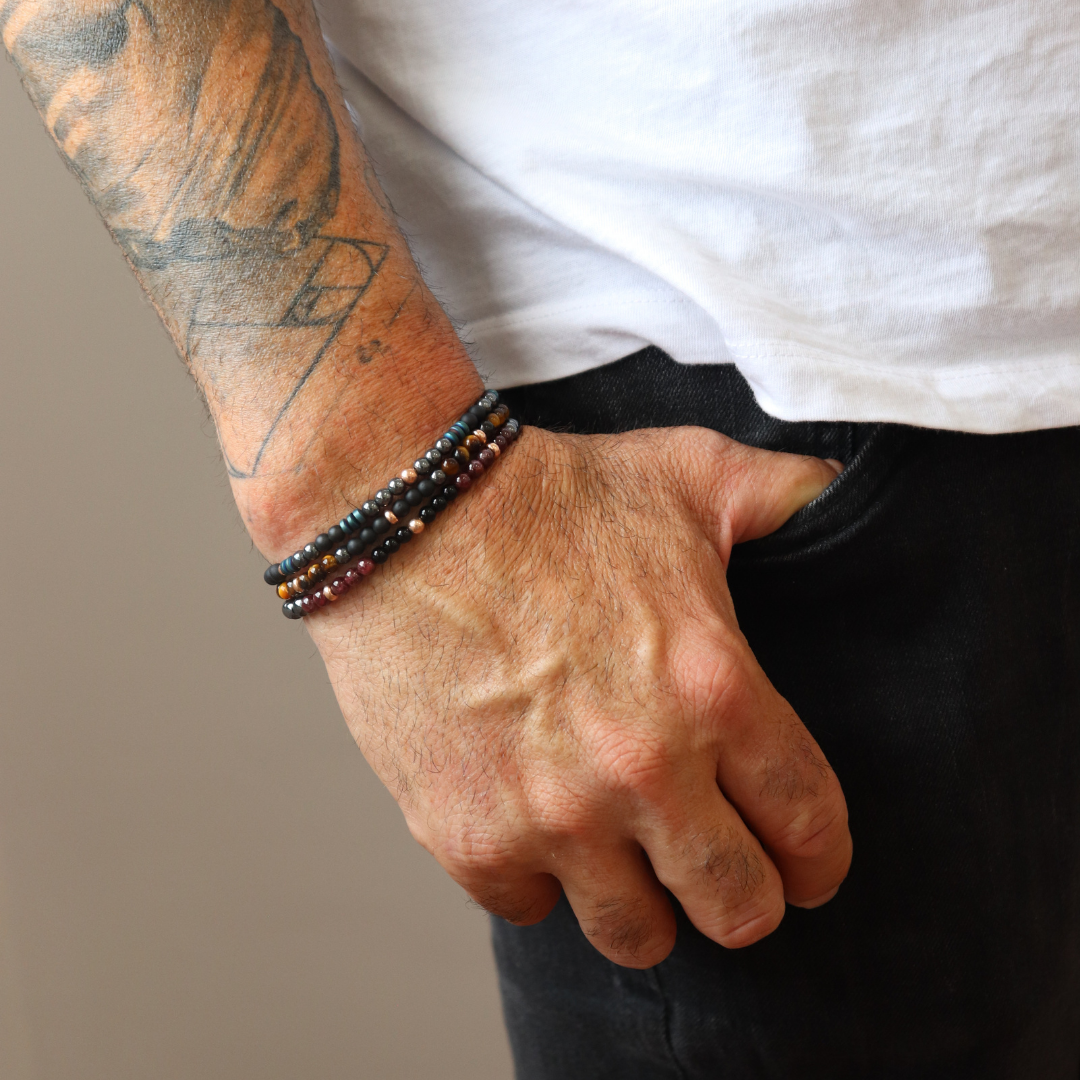 Pulsera Elástica Bolas Pequeñas