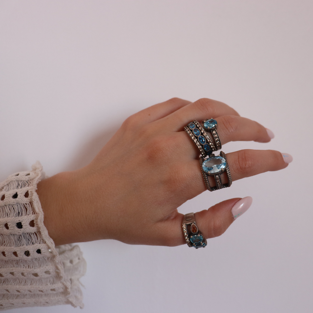 Anillo plata Raive Joyas