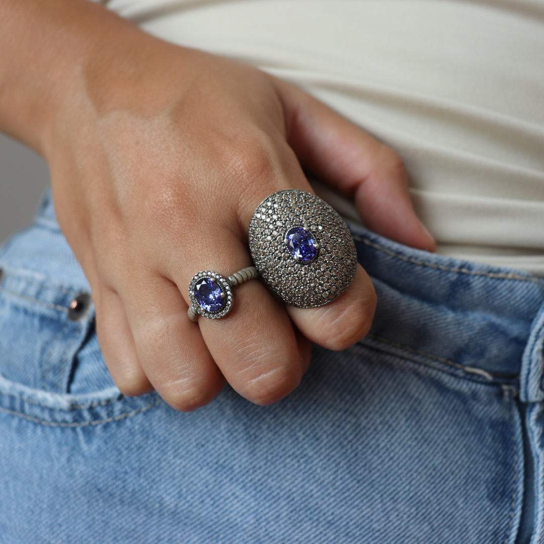 Anillo Plata Circonita