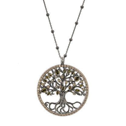 Colgante Plata Árbol