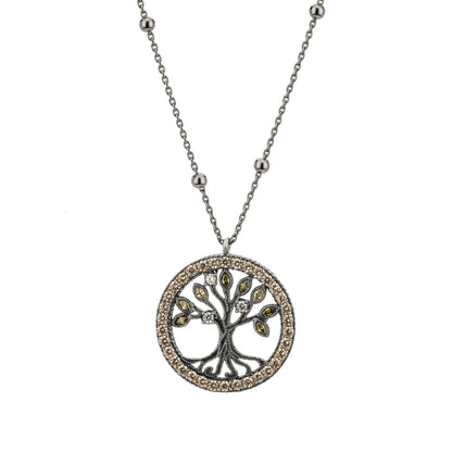 Colgante Plata Árbol