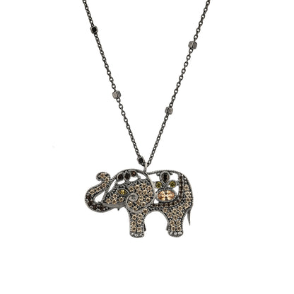 Colgante Plata Elefante