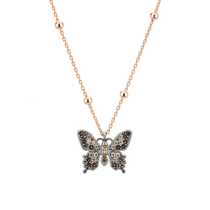 Colgante Plata Mariposa