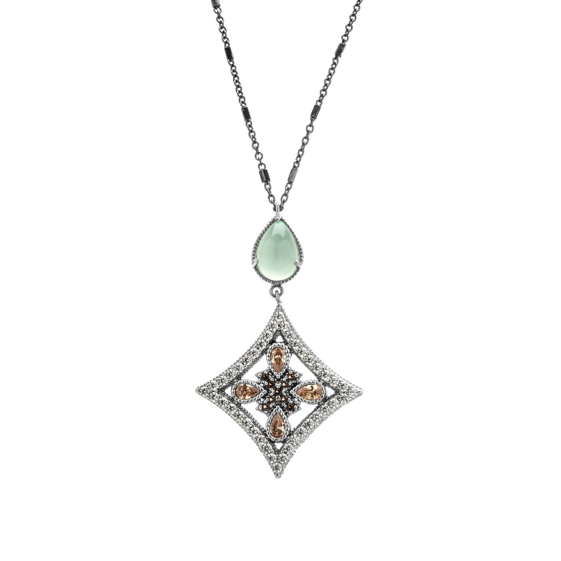 Colgante Plata Rombo