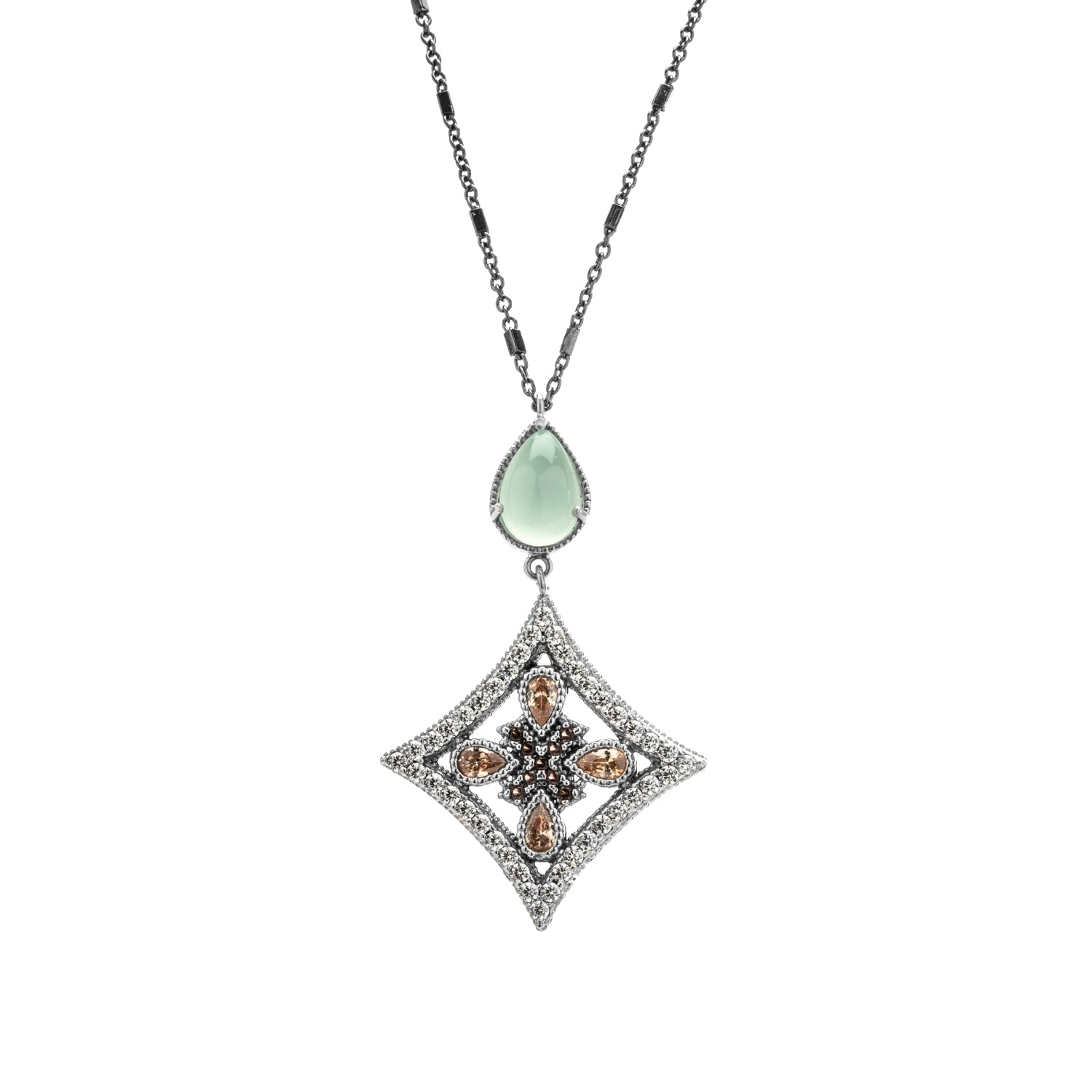 Diamond Silver Pendant
