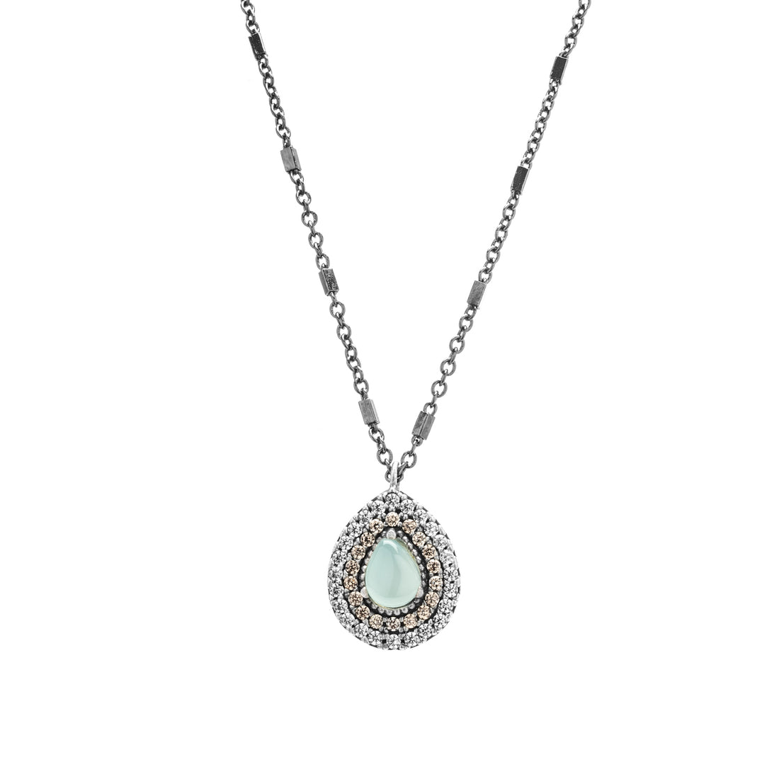 Colgante Plata Gota