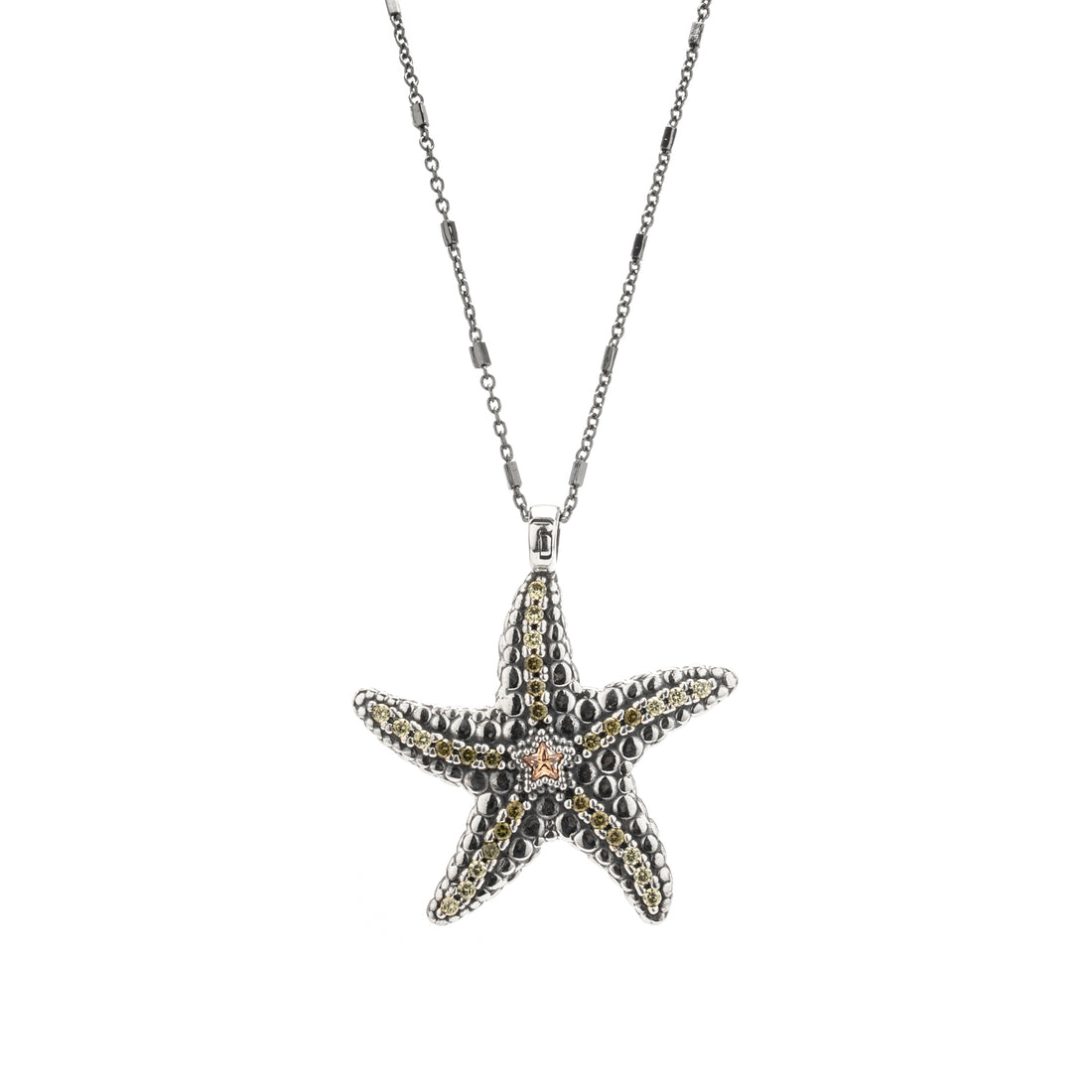 Colgante Plata Grande Estrella de Mar