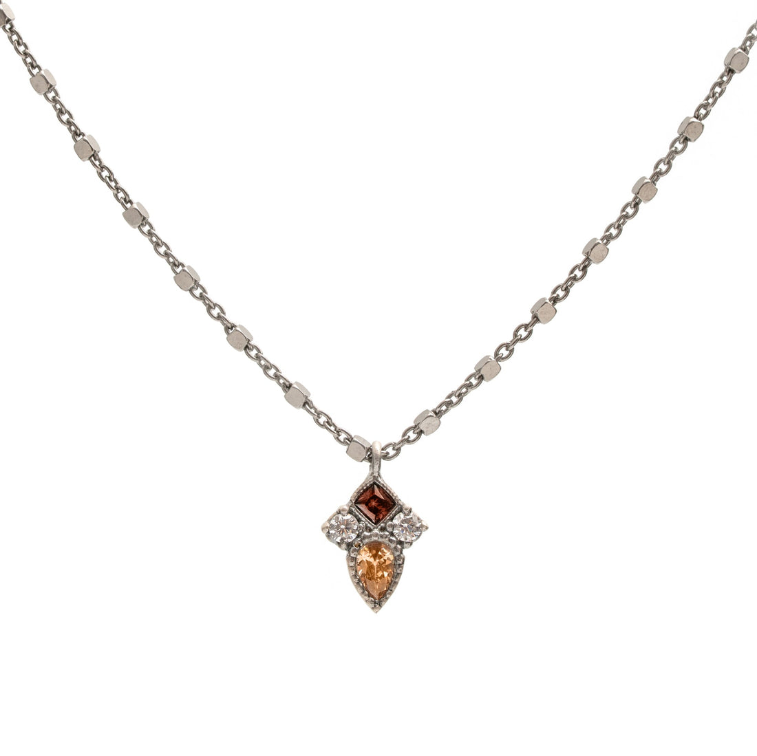 Colgante plata gota