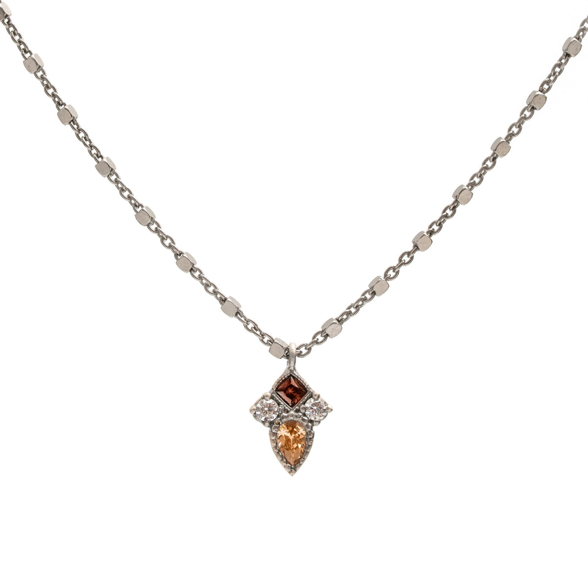 Colgante plata gota