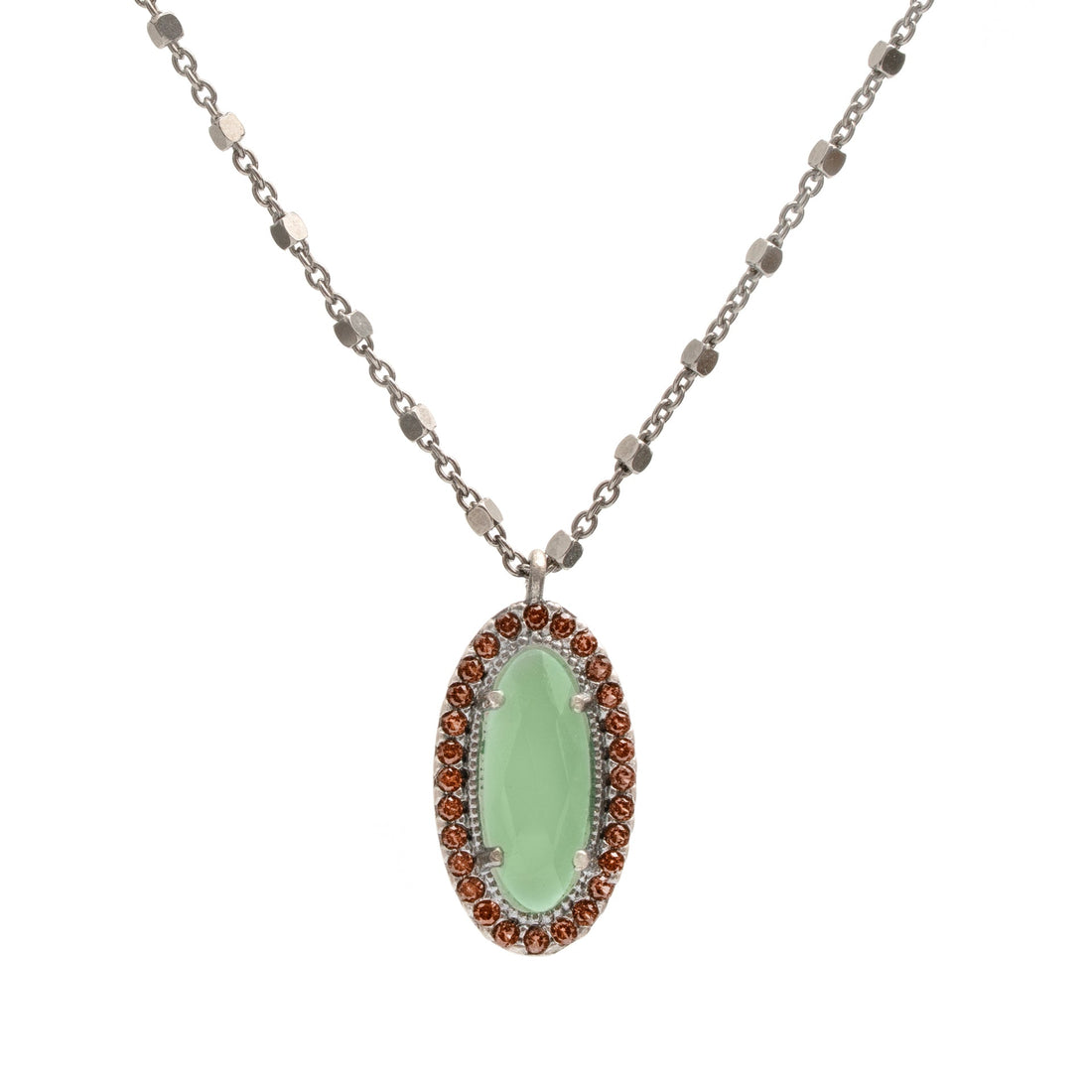 Colgante plata calcedonia