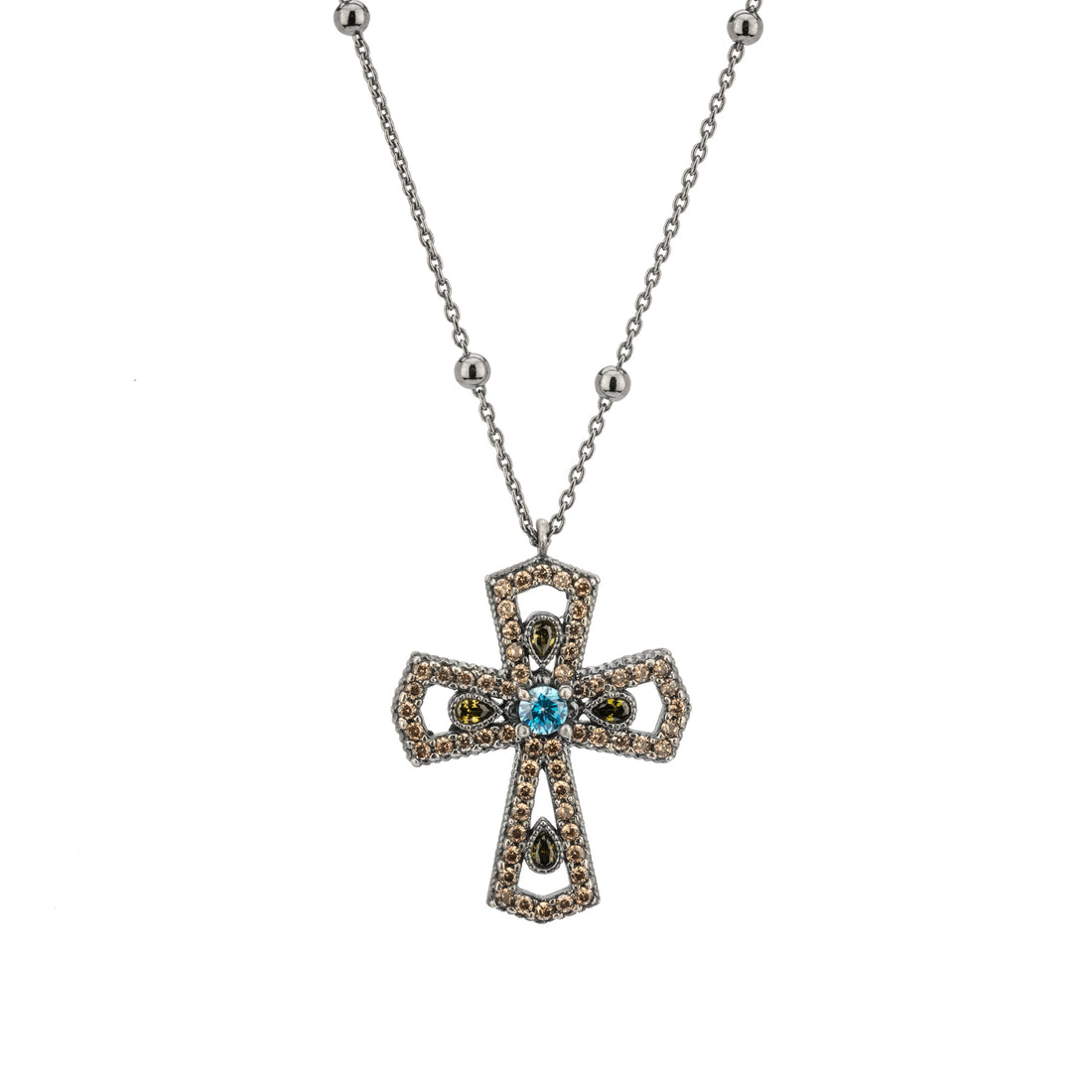 Colgante Cruz Pequeña Plata