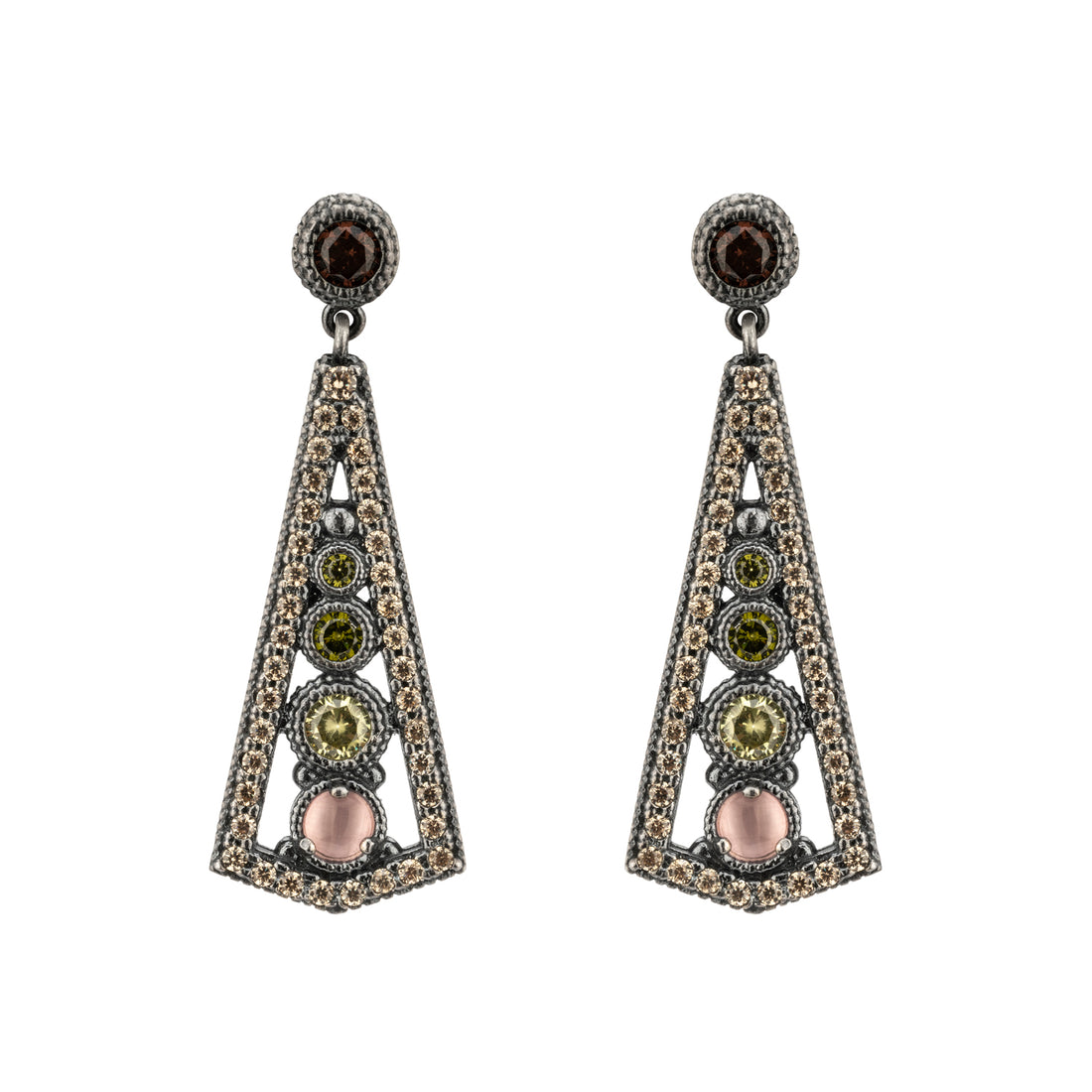 Pendientes Largos Plata