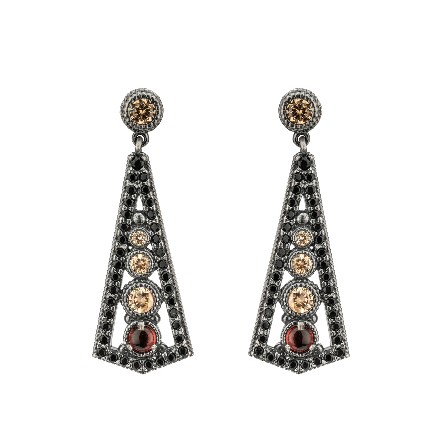 Pendientes Largos Plata