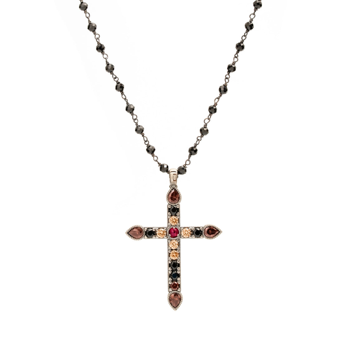 Colgante Cruz Grande plata
