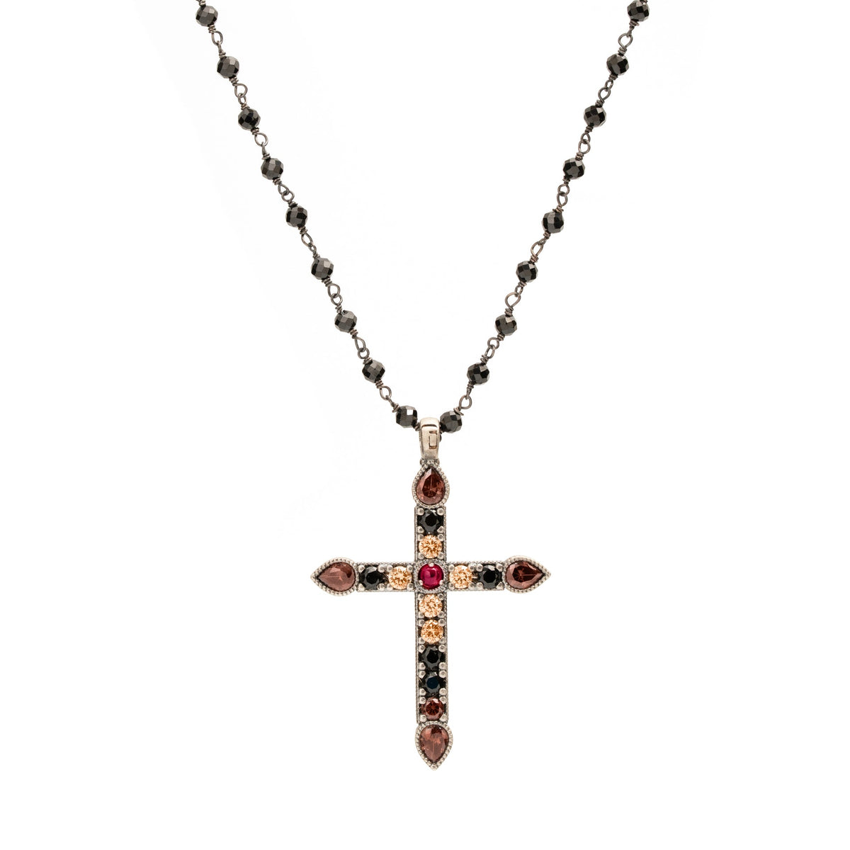 Großes Kreuz-Pendant Silber
