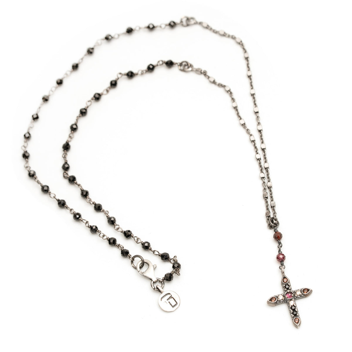 Colgante Cruz pequeña plata
