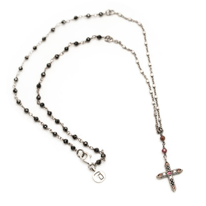Colgante Cruz pequeña plata