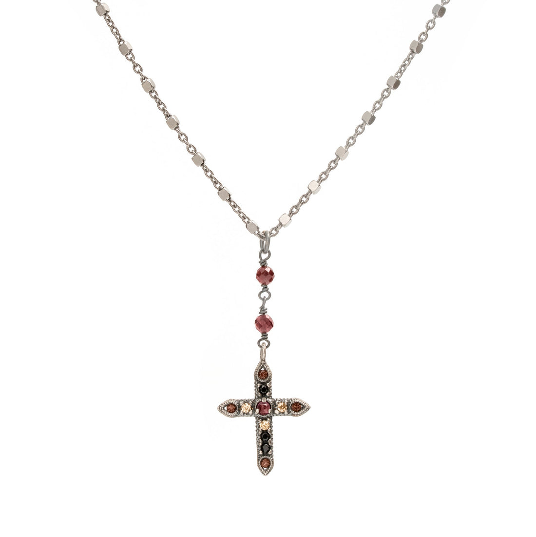 Colgante Cruz pequeña plata