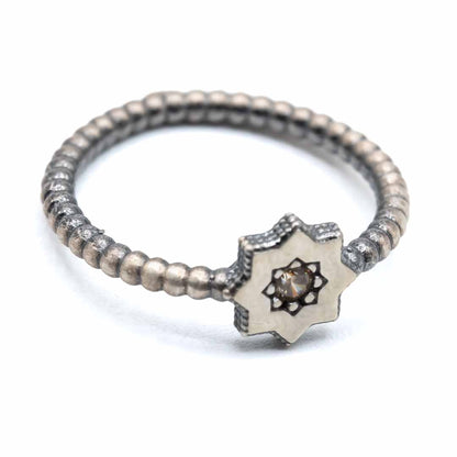 Anillo Pequeño Plata Estrella