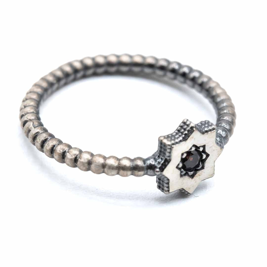 Anillo Pequeño Plata Estrella