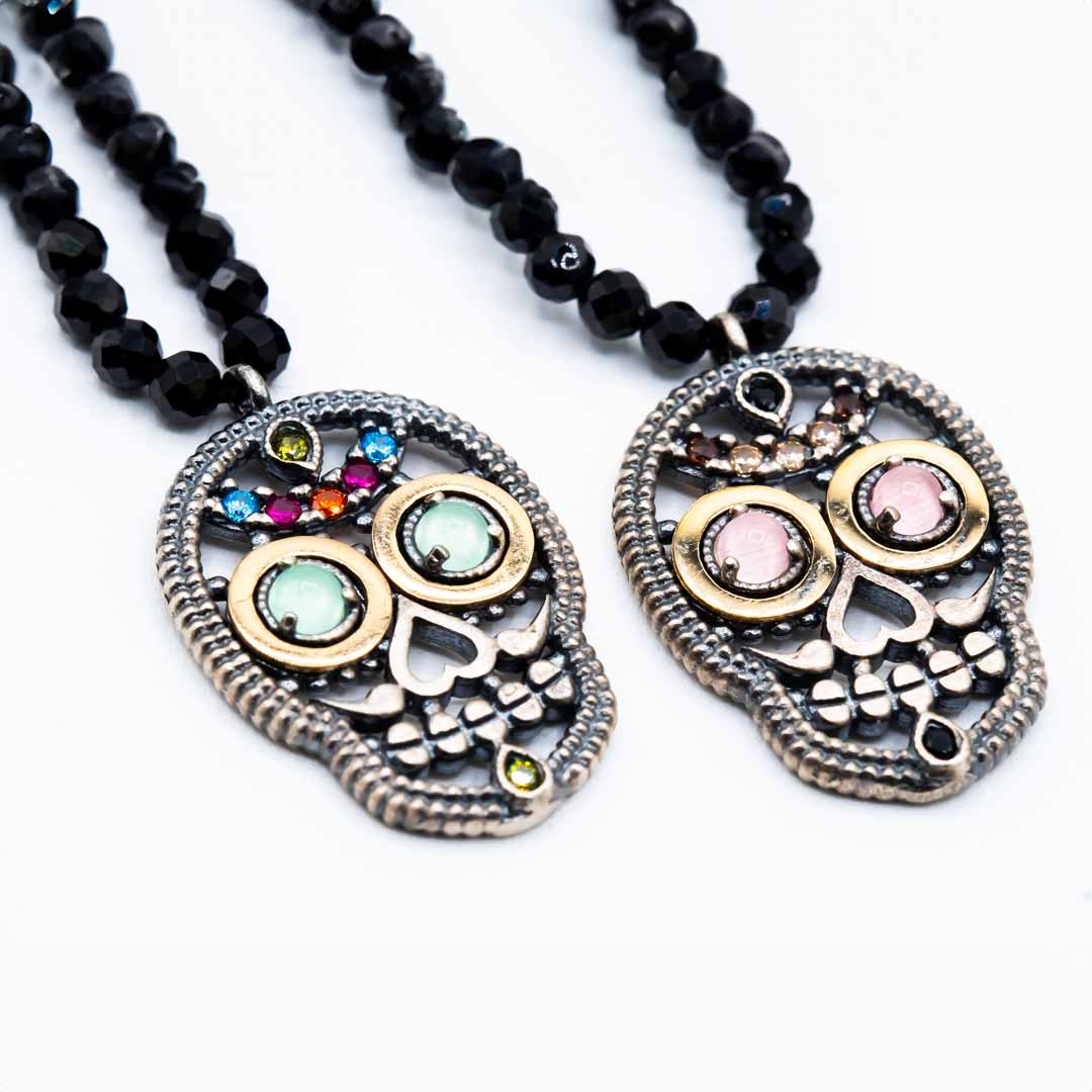 Colgante Calavera Plata