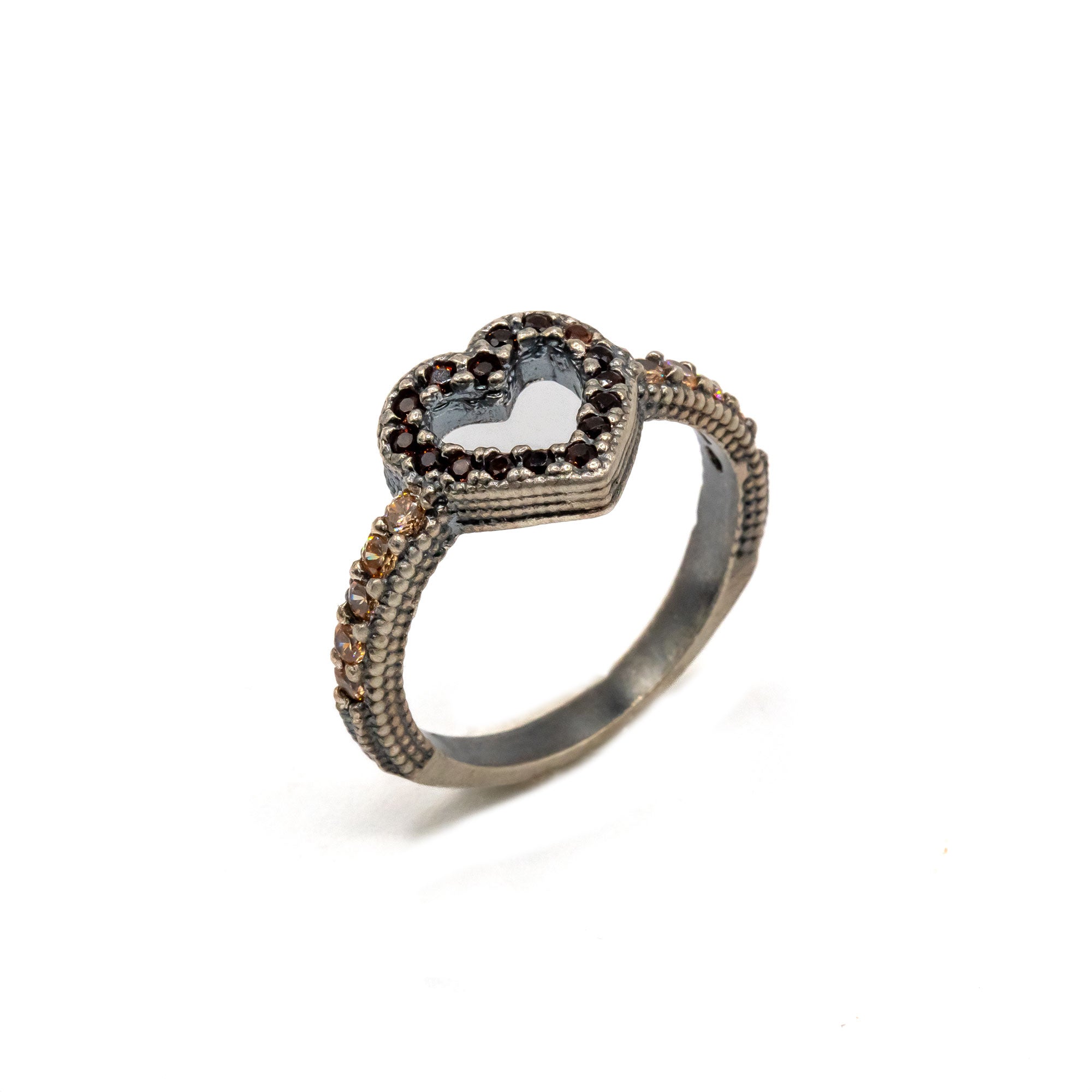 Anillo Plata Corazón