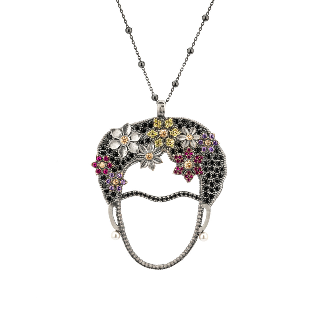 Colgante Frida Grande Plata