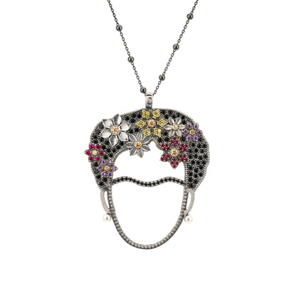 Colgante Frida Grande Plata