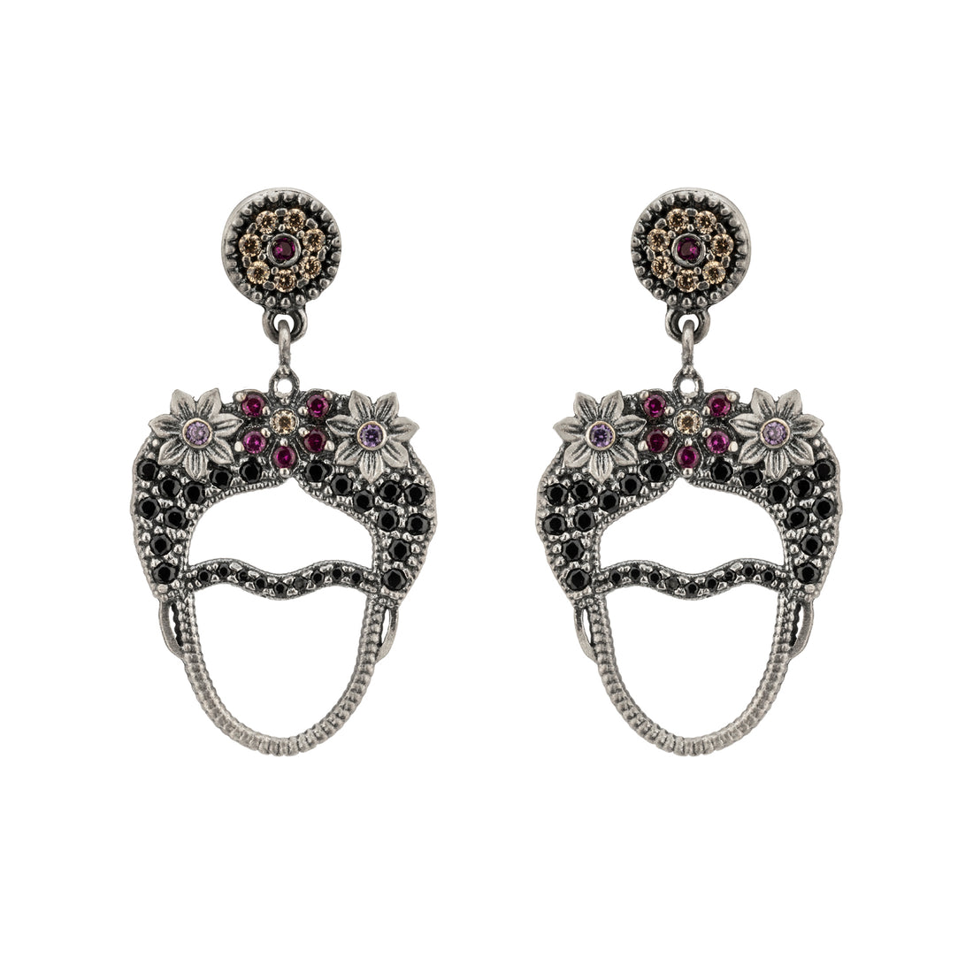 Pendientes Plata Frida